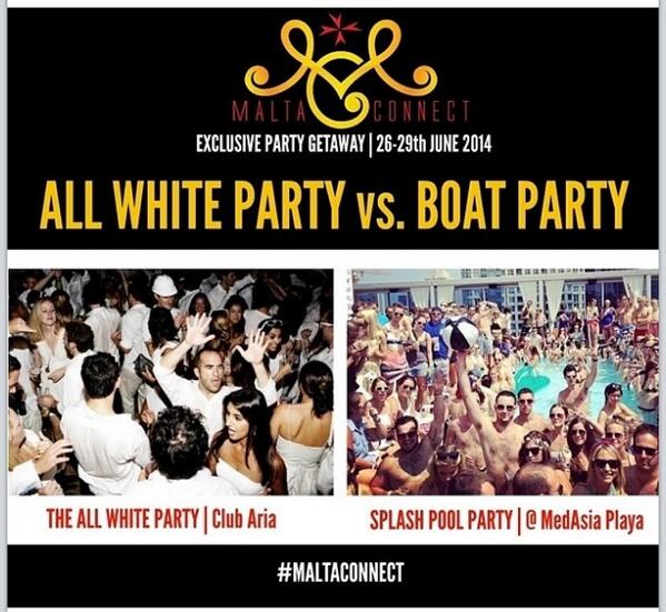 All White vs Boat Party 