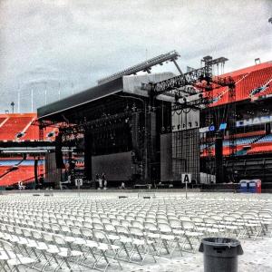 The Official Stage for On the Run Miami opener 